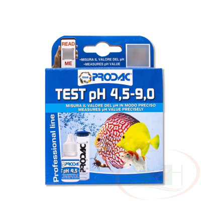 Bộ Prodac pH Test Kit kiểm tra chỉ số pH bể cá tép thủy sinh nước biển