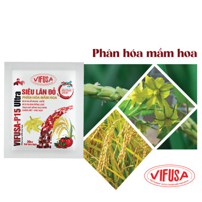 VIFUSA-P15 Ultra - Phân bón Lân hữu cơ gói 30ml