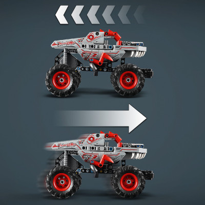 LEGO TECHNIC 42200 Đồ Chơi Lắp Ráp Xe Monster Jam-ThunderROARus (232 Chi Tiết)