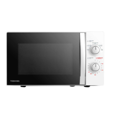 [Hàng Chính Hãng] Lò Vi Sóng Toshiba 20 Lít MWP-MM20P(WH) – Cơ Học, Hâm Nóng Nhanh, Rã Đông Tiện Lợi