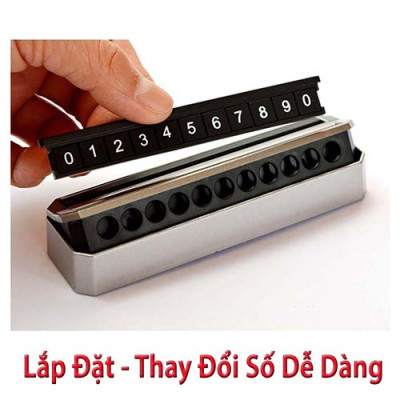 Bảng Hiện Số Điện Thoại Khi Đỗ Xe Ôtô 