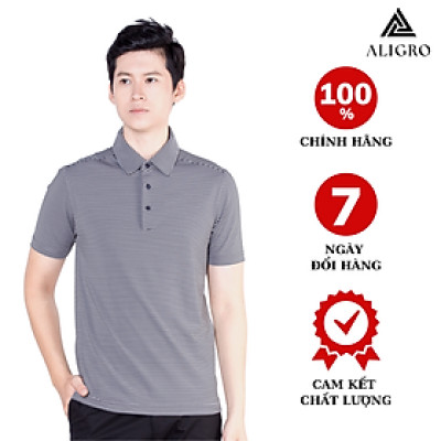 Áo Phông Nam Kẻ Ngang Aligro ALGAPC015