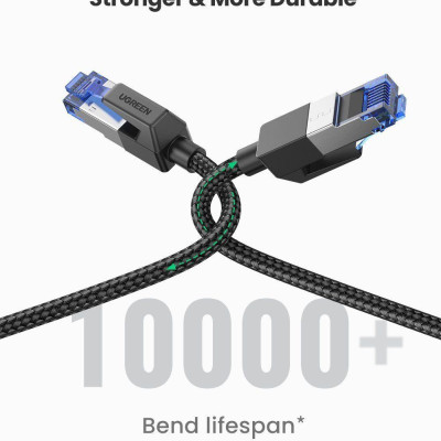 Ugreen UG80433NW153TK 5M CAT8 Shielded Cáp nối mạng Lan giữa các máy tính - HÀNG CHÍNH HÃNG