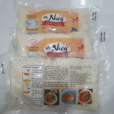 Combo 2 Gói Mì Nưa Vị Nguyên 240g