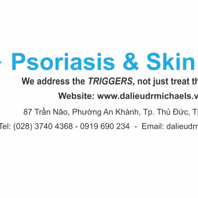 Bộ sản phẩm dành cho da Vẩy nến nhẹ Dr Michaels Soratinex lớn ( Australia )