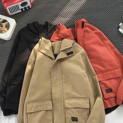 Áo Khoác Kaki Túi Hộp 3 Màu ( kèm ảnh thật )