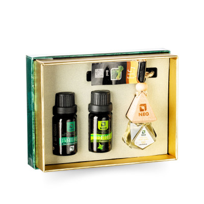 Combo Tinh dầu thảo dược (10ml tràm Huế + 10ml bạc hà + 8ml sả)- Đạt chuẩn OCOP 4 SAO