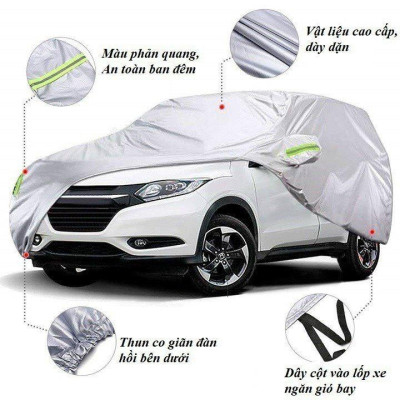 Bạt phủ trùm xe ô tô mazda6 , bạt vải dù Oxford đậy bao trùm xe oto sedan 5 chỗ , áo bọc trùm 