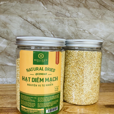 Hạt Diêm mạch Quinoa - Nhập khẩu Mỹ / Thương Hiệu Holinut - 500g và 1kg