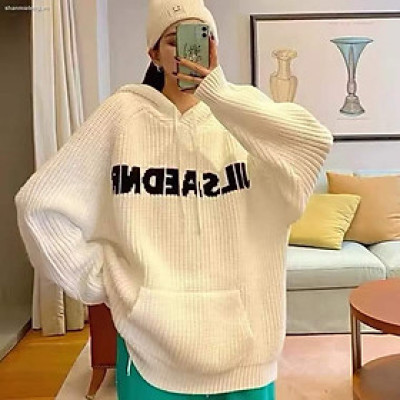 Áo len hoodie chất đẹp dày ấm thời trang trẻ trung cho nữ