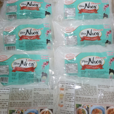 Combo 9 Gói Bún Nưa Vị Nguyên Das Keto 240g