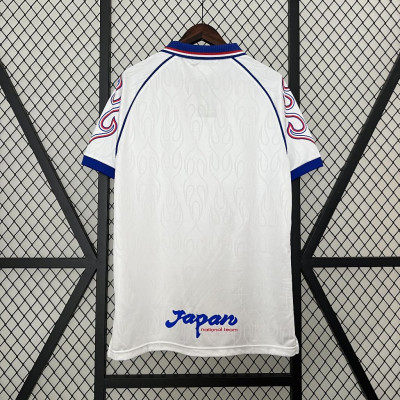 Áo Bóng Đá Retro Tuyển Nhật Bản 1998 - Sân Khách bản cao cấp vải Cotton Polyester
