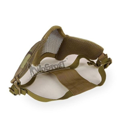 Mặt nạ dây_bảo vệ nửa mặt_thoáng khí_chiến thuật