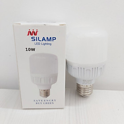 BÓNG ĐÈN BÚP TRỤ 10W ĐUÔI E27 - ÁNH SÁNG TRẮNG 