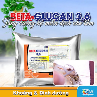 Beta Glucan 3.6 - Giúp tôm phát triển ổn định trong suốt vụ nuôi