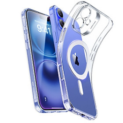 Ốp Lưng Siêu mỏng sạc từ tính ESR ZERO CLEAR CASE (Halo lock) dành cho iPhone 16/ iPhone 16 Plus_ Hàng chính hãng