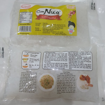 Cơm Nưa Vị Nguyên Das Keto 240g