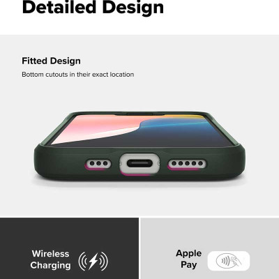 Ốp lưng cho iPhone 16e RINGKE Onyx Magnetic - Hàng Chính Hãng