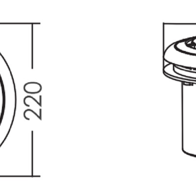 Hộp thu đáy hồ bơi Emaux EM2833C
