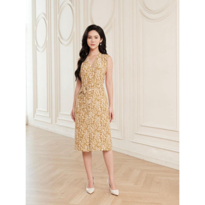 Đầm Suông Đai Rời De Leah 