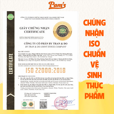 Hạt Điều Rang Mộc Loại 1 Bình Phước Pams 300g/hũ, Hạt Điều Sạch Vỏ, Rang Chín Giòn Bùi, Dinh Dưỡng Ăn Kiêng, Mẹ Bầu