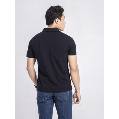 ÁO POLO THÊU LOGO CÁNH THUYỀN ĐEN