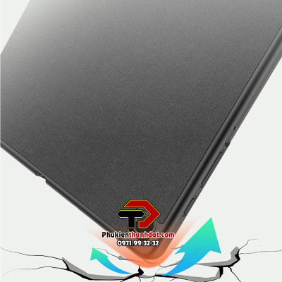 Bao da chống sốc cho Samsung Galaxy Tab S6 Lite 2024 chính hãng Dux Ducis Domo có ngăn đựng bút - Hàng chính hãng
