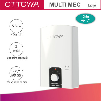 Bình nước nóng cho rửa bát OTTOWA TM5501 - Hàng chính hãng