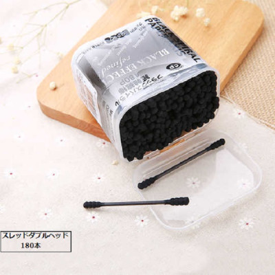 Hộp 180 chiếc tăm bông tai than hoạt tính - Hàng nội địa Nhật Bản nhập khẩu chính hãng