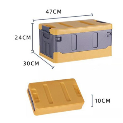 Thùng đựng đồ cốp xe ô tô xếp gọn dễ dàng với 2 dung tích 30L và 55L tiết kiệm tối đa không gian cốp xe ô tô