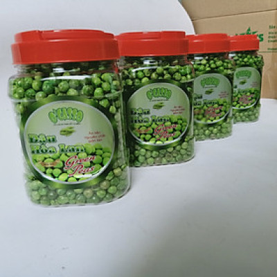 Combo 4 hộp Đậu Hòa Lan Sấy Giòn Vị Muối O