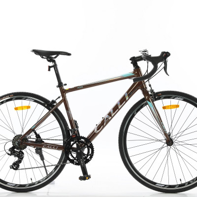 Xe đạp thể thao tay cong CALLI R3.5 khung hợp kim nhôm, 14 tốc độ