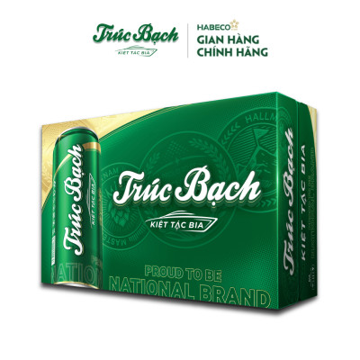 Combo 2 Thùng Bia Trúc Bạch - Thùng 24 lon 330ml