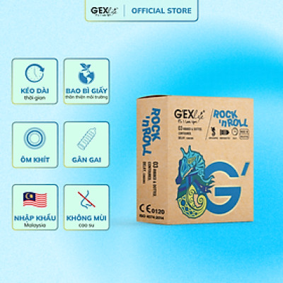 Bao cao su gân gai, hạt nổi, kéo dài thời gian G