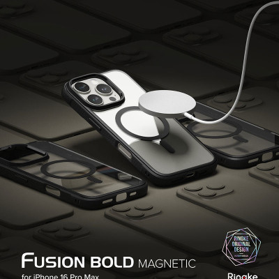 Ốp lưng dành cho iPhone 16 Pro Max / 16 Pro RINGKE Fusion Bold Magnetic - Hàng Chính Hãng