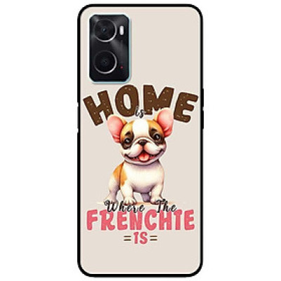 Ốp lưng cho Oppo A36 - A60 4G - A74 - A76 - A95 4G - A96 4G - Chú Cún HOME - Hàng Chính Hãng
