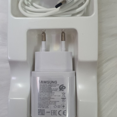 Bộ dây và củ sạc nhanh sam sung 25w type C - Hàng chính hãng