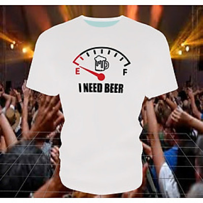 ÁO THUN I NEED BEER NAM NỮ SK-ALI