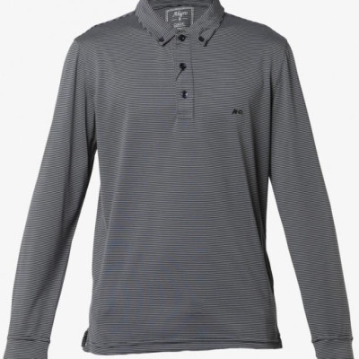 Áo phông dài tay kẻ tăm Aligro ALGAPD030