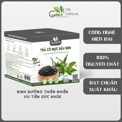 Trà cỏ mực đậu đen túi lọc Goce - Bổ thận mát gan