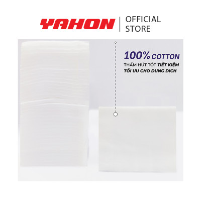 Combo Hộp Bông Tẩy Trang Ép Biên POP-PUF, 100 Miếng/Hộp