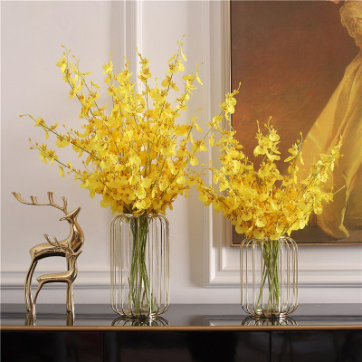 Cành hoa vũ nữ giả - Cành 5 nhánh - dài 80cm - Cây giả, hoa lụa Decor trang trí nhà cửa