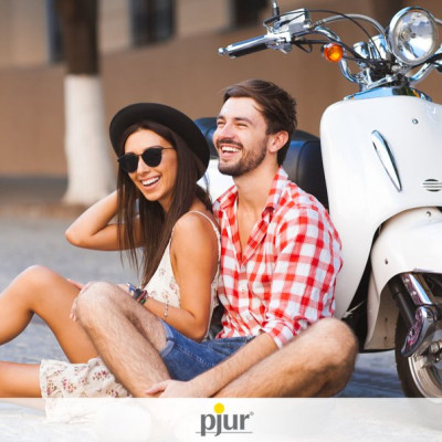 Gel bôi trơn gốc nước Pjur Aqua 2ml  không chứa chất béo, dầu hoặc nước hoa dưỡng ẩm bao vệ da