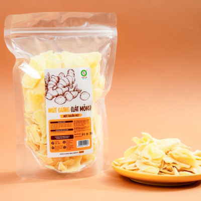 MỨT GỪNG HUẾ SẤY KHÔ  (LÁT MỎNG) THÀNH LONG 200G