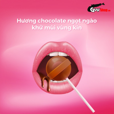 Bao cao su Shell Choco Prolong kéo dài thời gian, hương chocolate - Hộp 1 cái