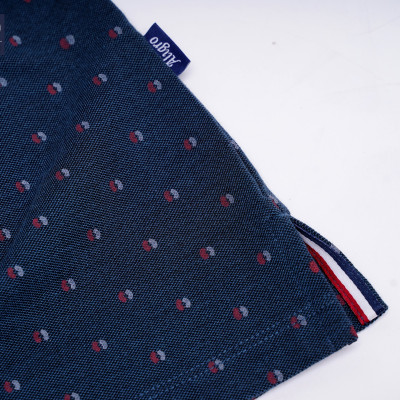 ÁO POLO CỔ TRỤ MÀU XANH ALGPLO36