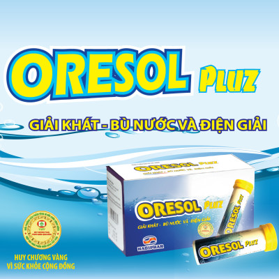 Viên sủi ORESOL Pluz  Tuýp 10 viên