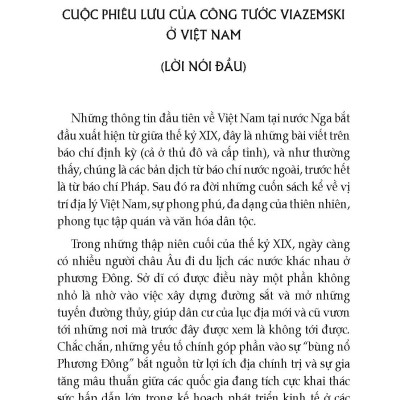 Du Ngoạn Vòng Quanh Châu Á Trên Lưng Ngựa - K.A Viazemski - Hồ Bất Khuât, Nguyễn Thị Như Nguyện dịch