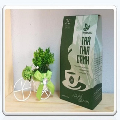 Combo 08 Túi Trà Thìa canh Thái Hưng 25 túi lọc x 5g Khắc tinh của bệnh tiểu đường