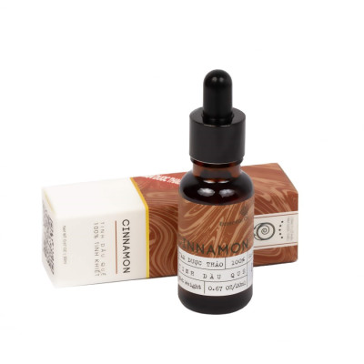 Tinh dầu Quế Tâm Dược Thảo 20ml - 100% tự nhiên và nguyên chất